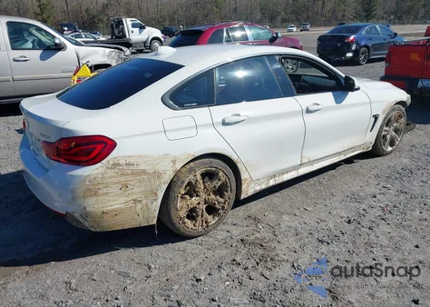 2018 BMW 430I Gran Coupe из США, поврежденный, VIN WBA4J1C54JBA29826